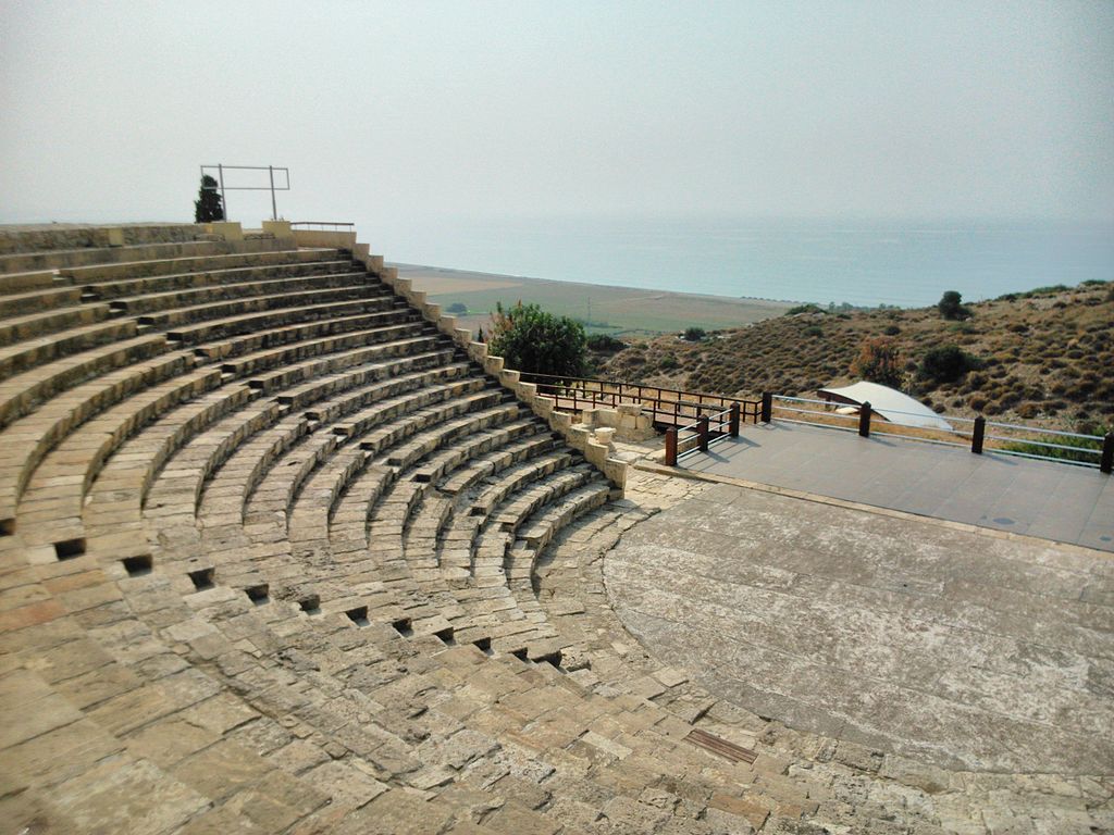 Cyprus contains several impressive works of Roman Architecture, including the Roman Theater of Kourion.