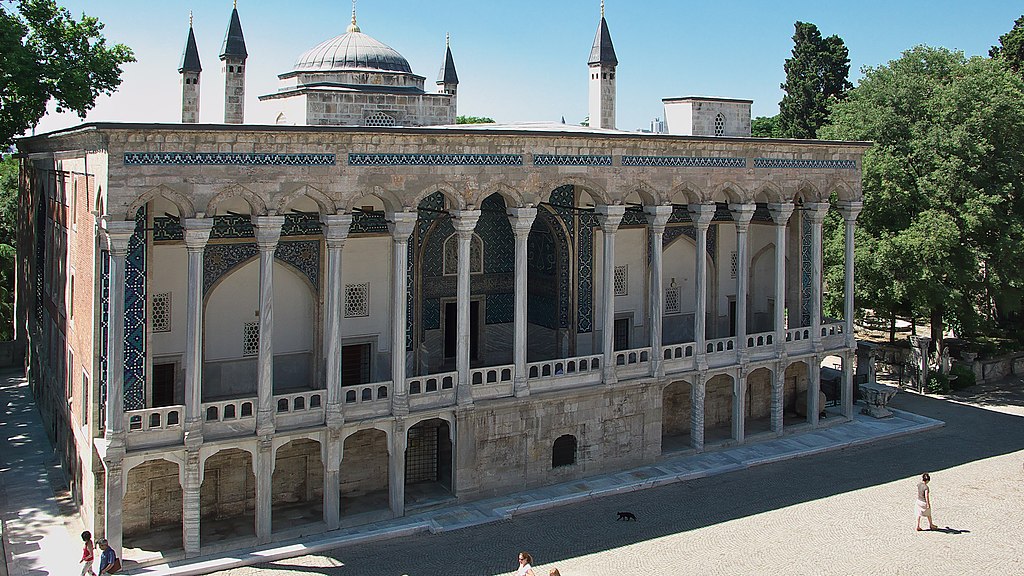 The Tiled Kiosk is an older work of Ottoman Architecture within Istanbul. 
