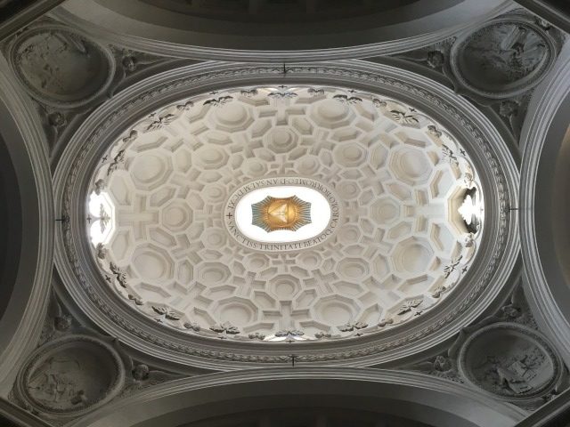 Borromini's dome in Rome is a great example of Baroque Architecture
