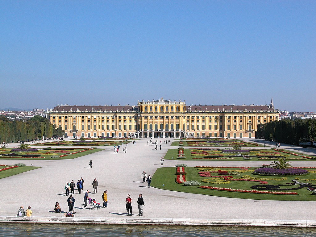 Schonbrunn Palace is one of the greatest examples of Baroque Architecture in Europe