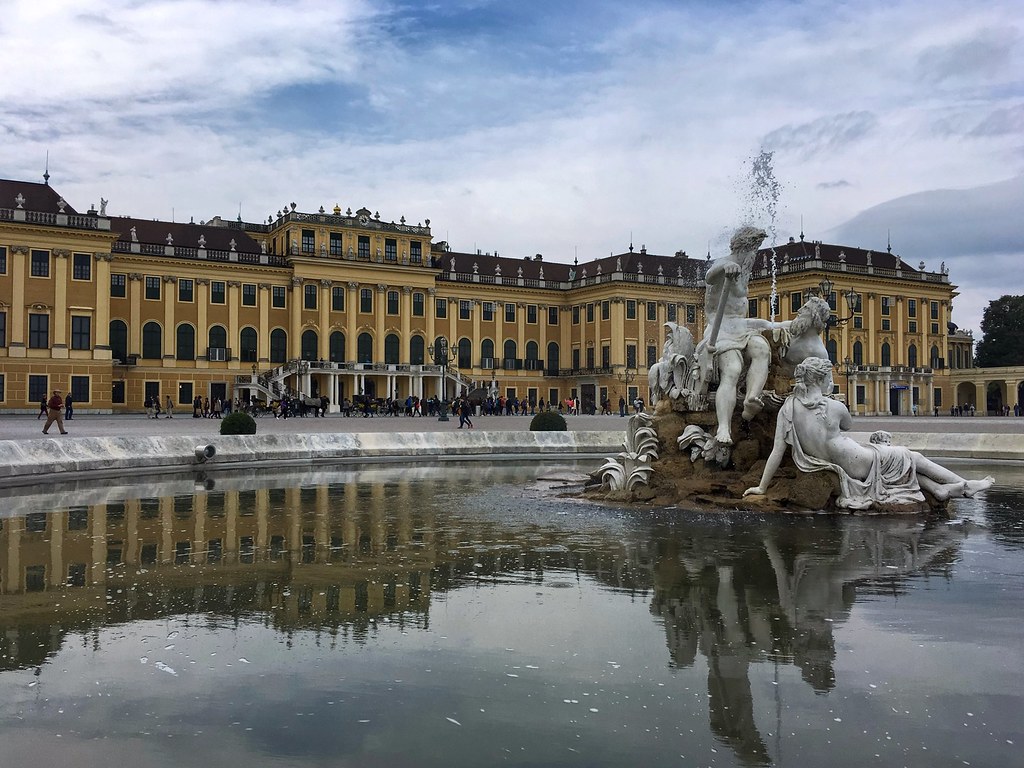 Schonbrunn Palace is an incredible work of Palatial Baroque Architecture, rivaling the great Palace of Versailles. 