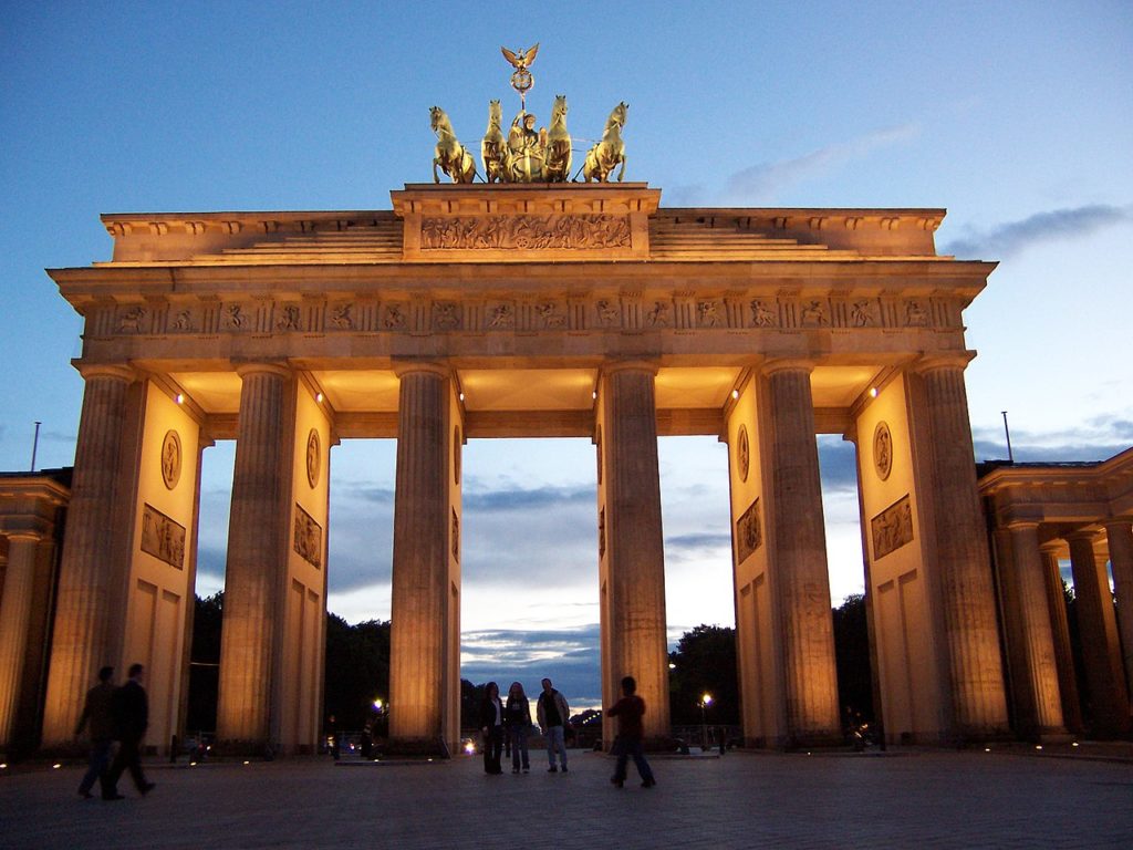 The Brandenberg Gate is a Neoclassical Structure located in Berlin, the modern-day capital of Germany. 