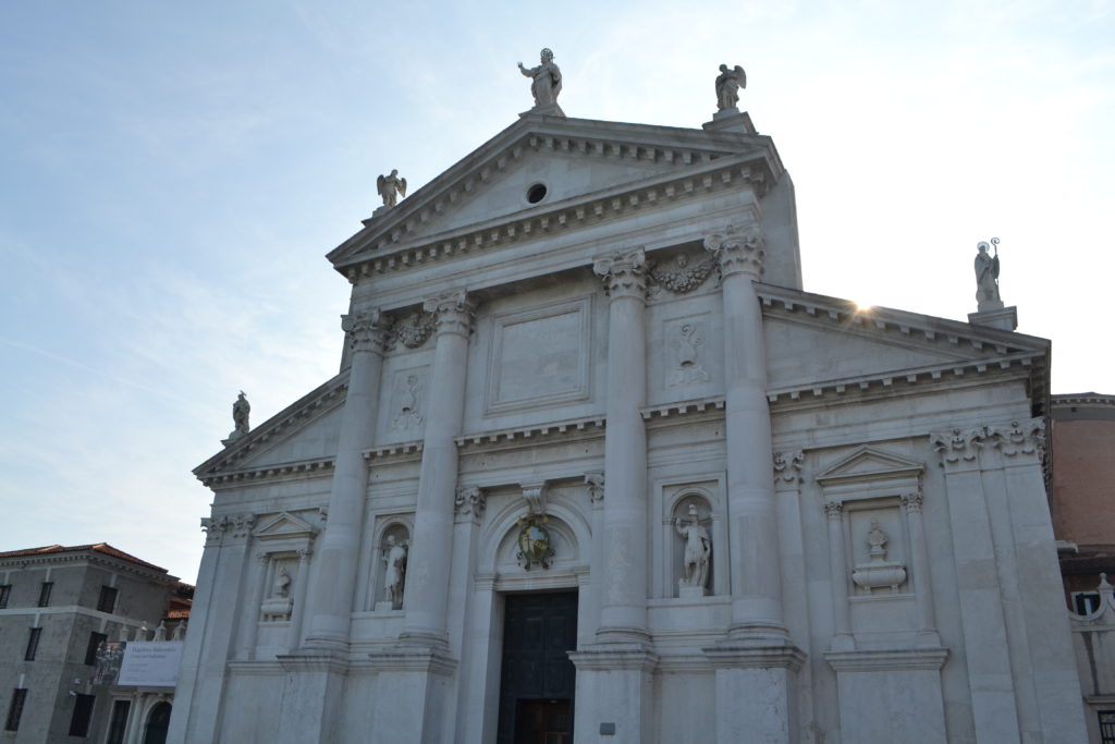 The San Girorio Monastery is an important work of Renaissance Architecture in Venice