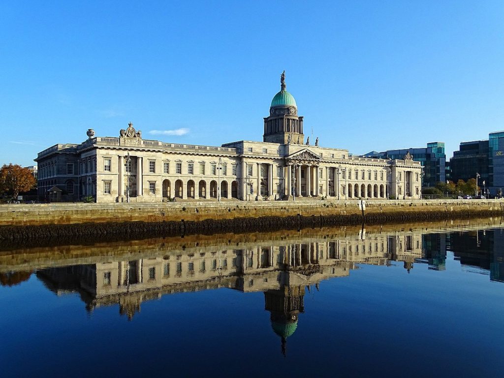 Dublin is home to many important works of Neoclassical Architecture including the Dublin Customs House. 