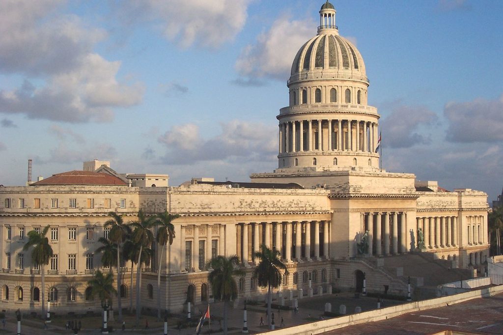 El Capitolio is a great example of Neoclassical Architecture in Cuba. 
