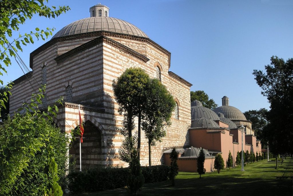 Hurrem Sultan Bathhouse is an important work of architecture in Istanbul designed by Mimar Sinan. 