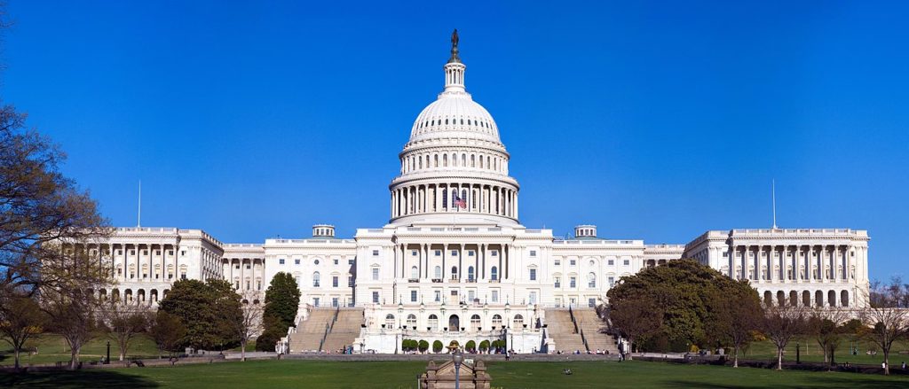 The US Capitol Building is the crown jewel of the US National Mall in Washington DC. The National Mall contains some of the world's greatest Examples of Neoclassical Architecture. 