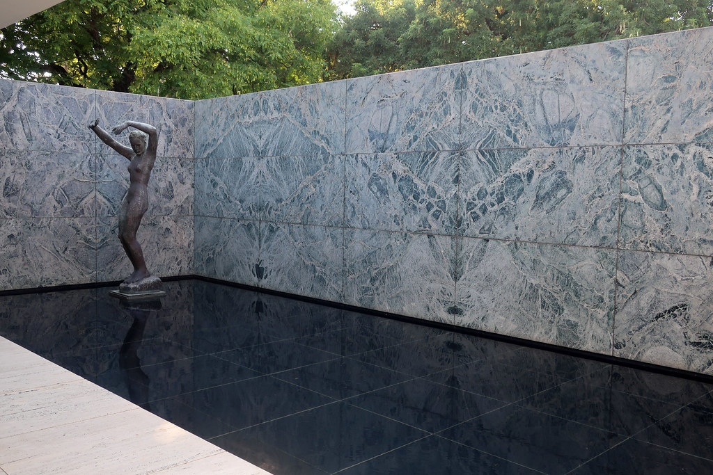 The Barcelona Pavilion is a work of modern architecture completed in 1929. 