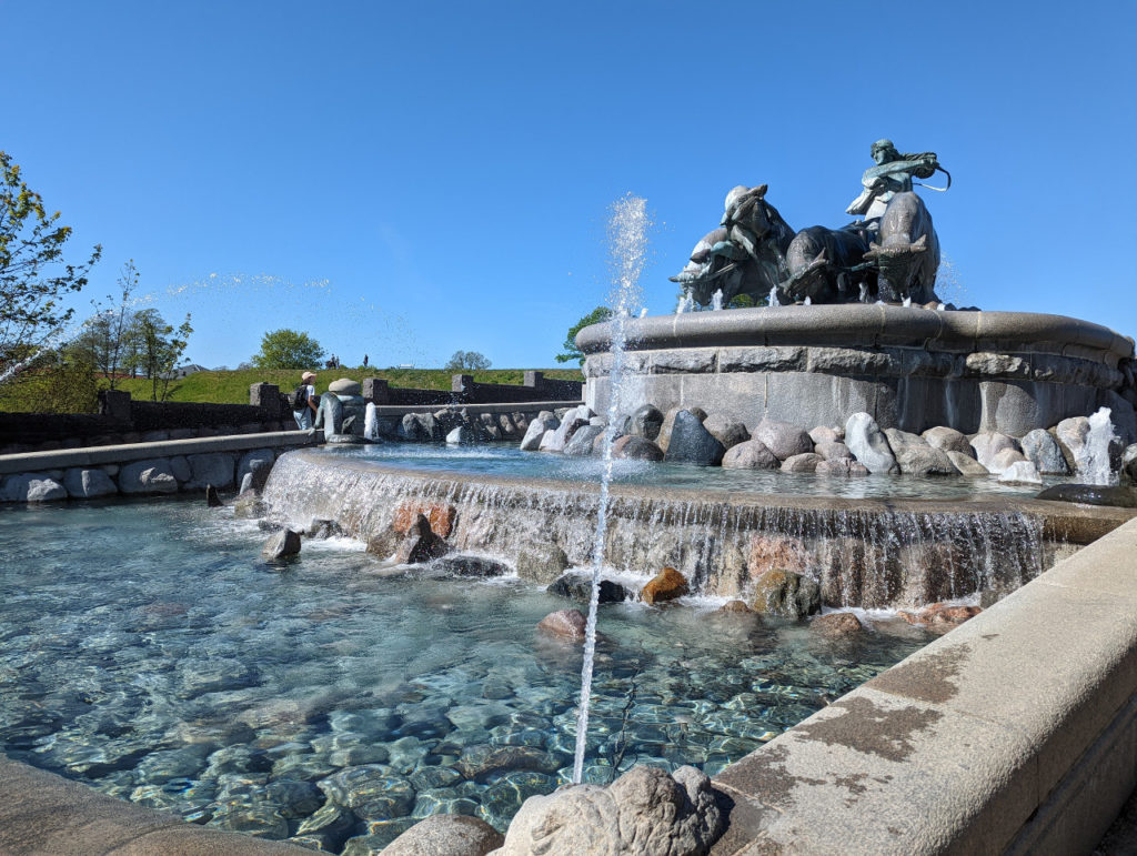 The Gefion Fountain is a great example of Danish Sculpture from the early 1900s. 
