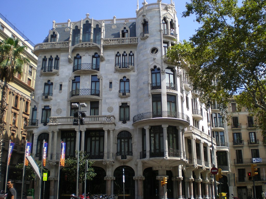 Casa Fuster is a hotel in Barcelona within a Modernisme Building. 