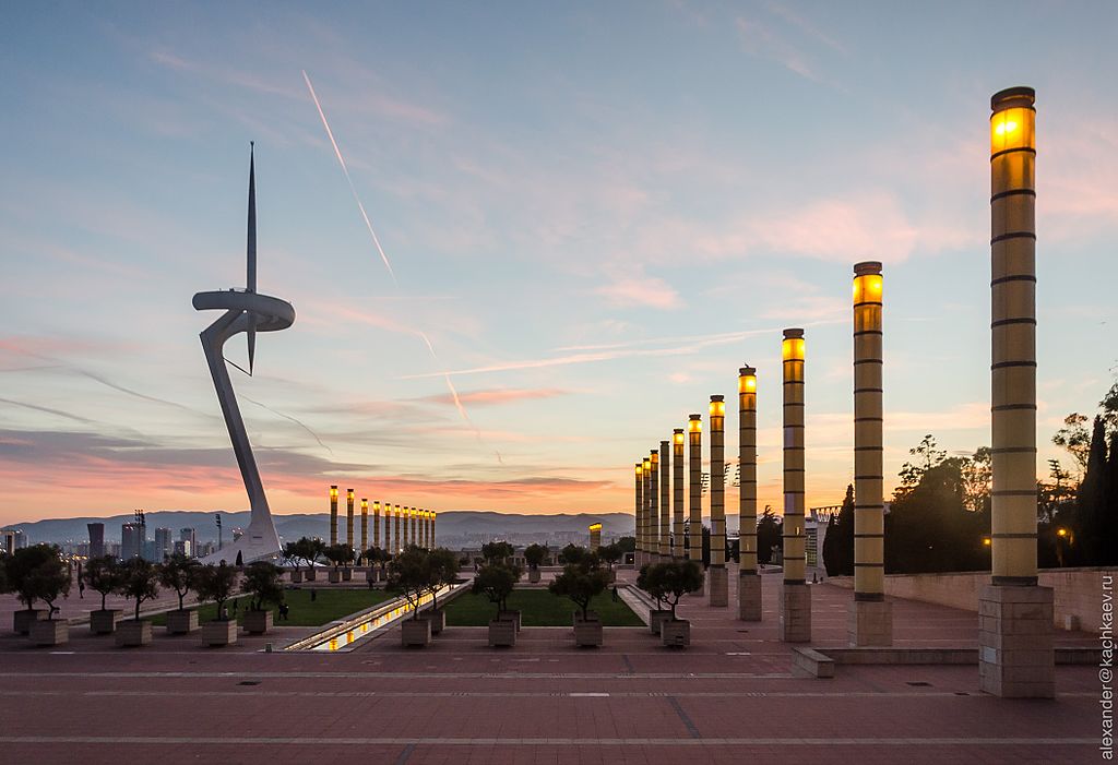 The Olympic Park was constructed for the 92 Summer Olympics 