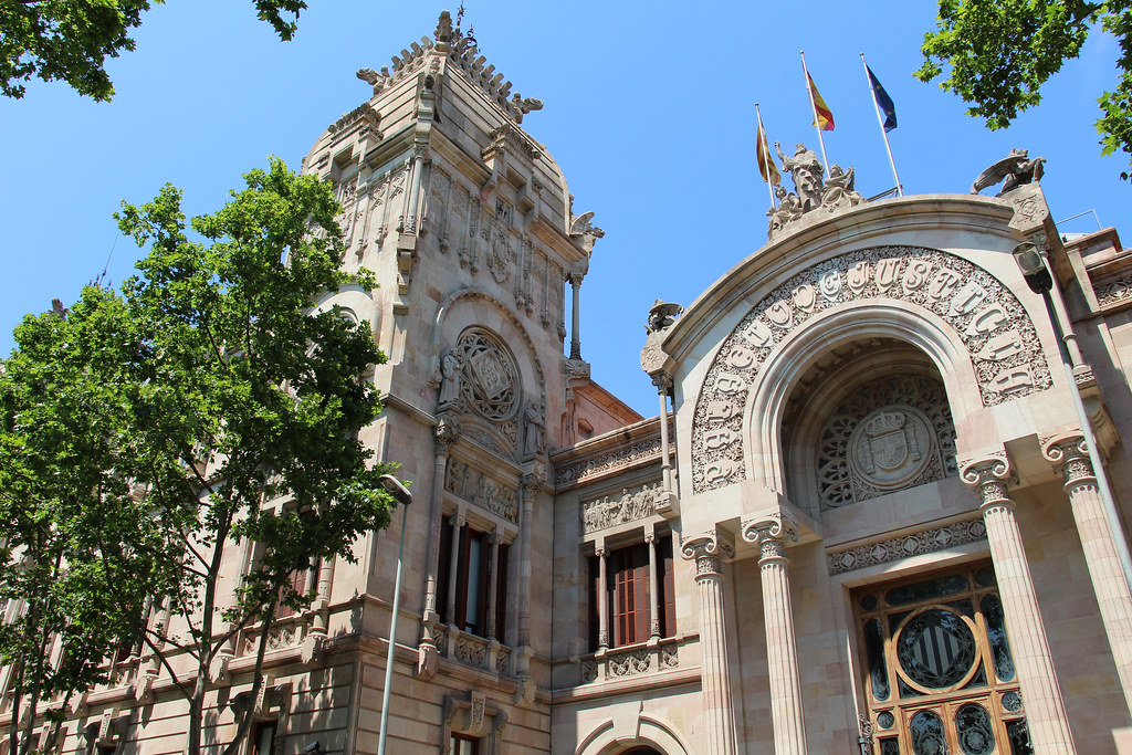 Palau de Justícia is a large scale building constructed before the1888 Barcelona Universal Exposition.