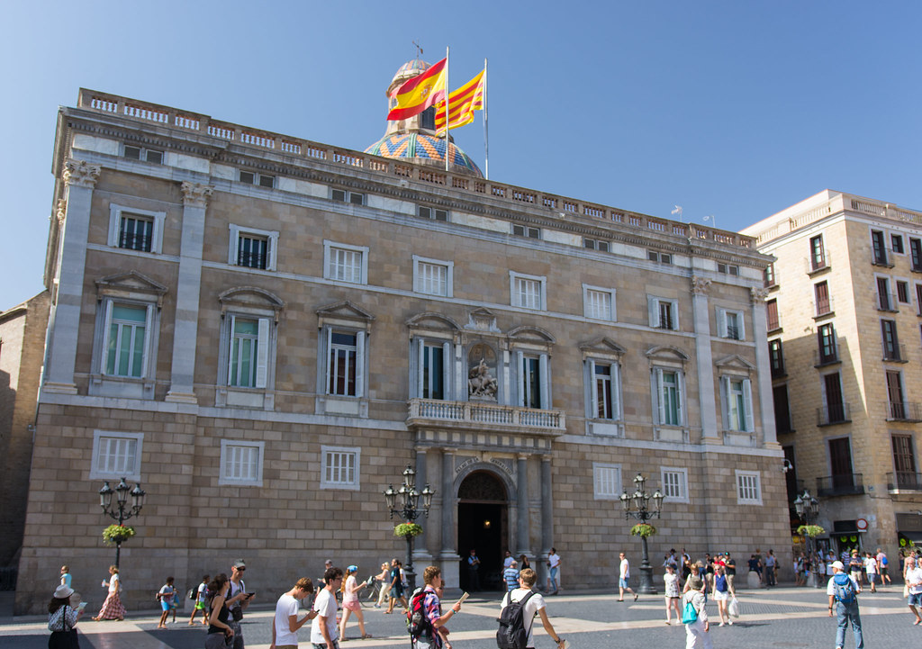 The Palau de la Generalitat de Catalunya is Barcelona's greatest Renaissance Building. 