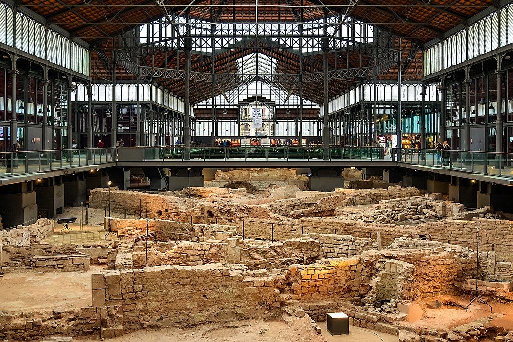 The El Born Market Hall was converted into a museum and cultural center. 