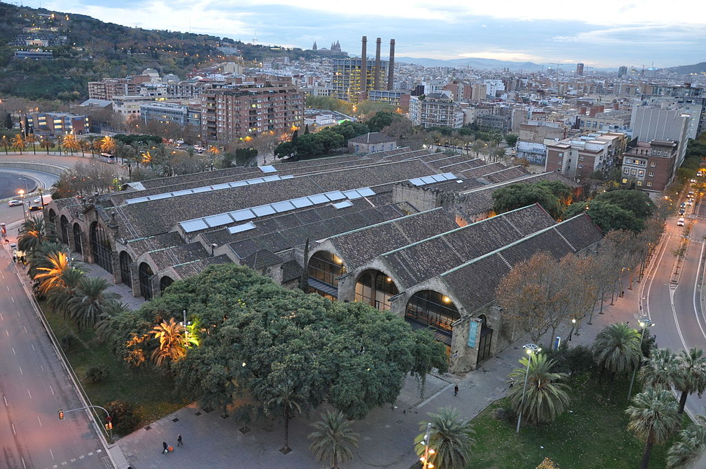 Barcelona's Royal Shipyard is a large complex that was designed for shipbuilding. 