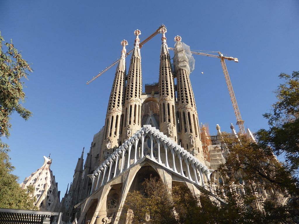 Sagrada Familia is Barcelona's greatest work of Modernisme Architecture. 