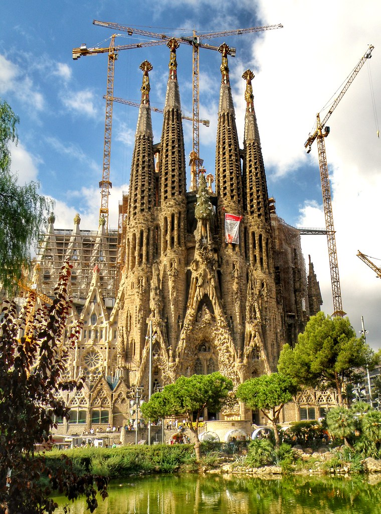 The Sagrada Familia is the greatest building designed by Antoni Gaudi