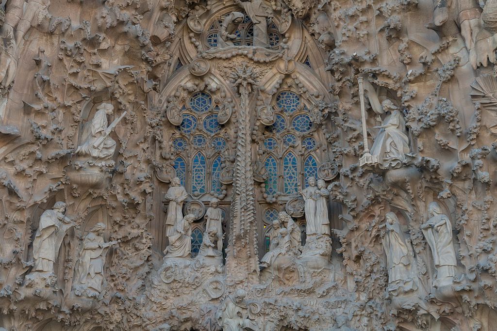 The Sagrada Familia is one of the world's greatest buildings. 