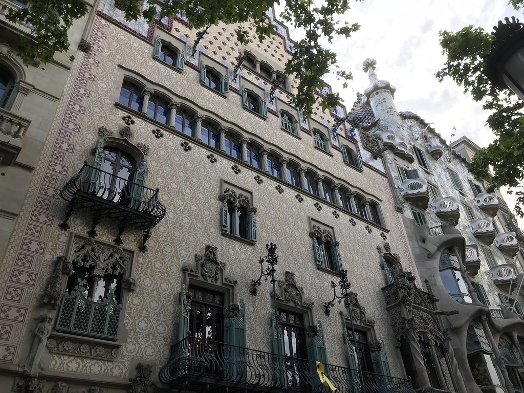 Casa Amatller is a Modernisem Building located right next to Gaudi's Casa Batllo