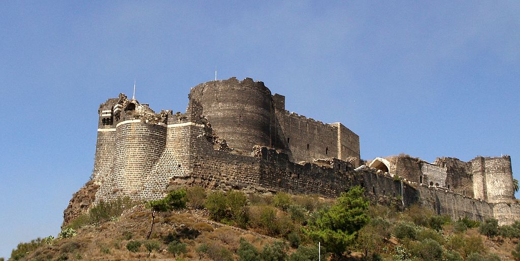 The Fortress of Margat is one of Several Crusader castles located in Syria.
