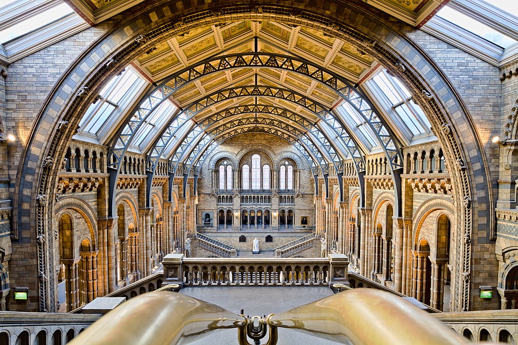 The Museum of Natural History is one of many incredible Revival Style Buildings in London. 