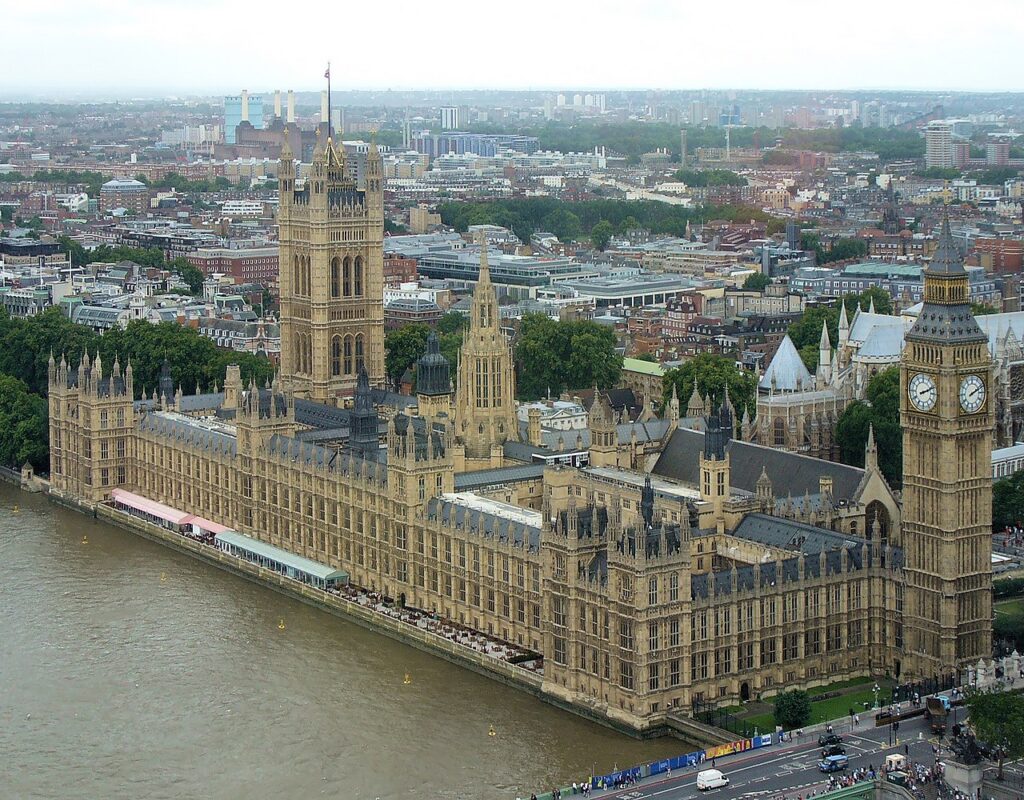 The Palace of Westminster is one of the worlds greatest examples of Gothic Revival Architecture. 