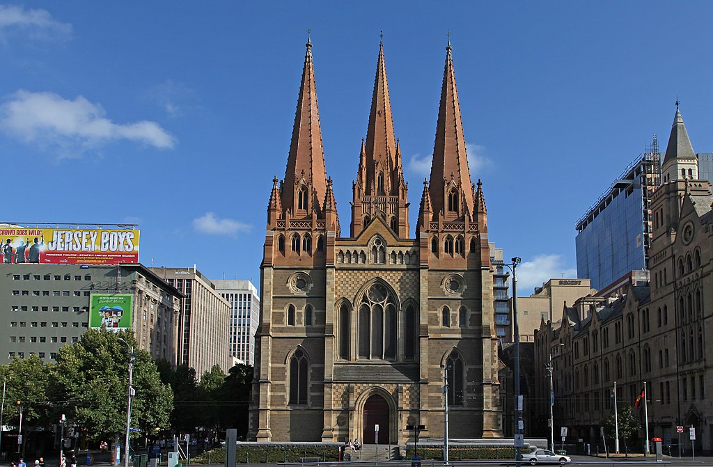 St. Paul's Cathedral is a great example of Gothic Revival Architecture in Australia. 