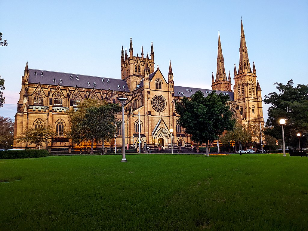 St. Mary's Cathedral is a gothic style church located in Sydney Australia.