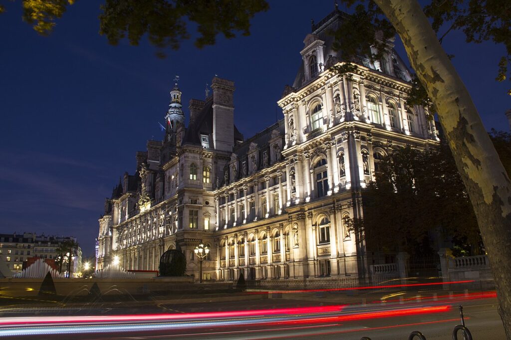 Paris is home to many different Revival Style Buildings. One of the most iconic is the Hotel de Ville which was fashioned in the Neo Renaissance Style. 