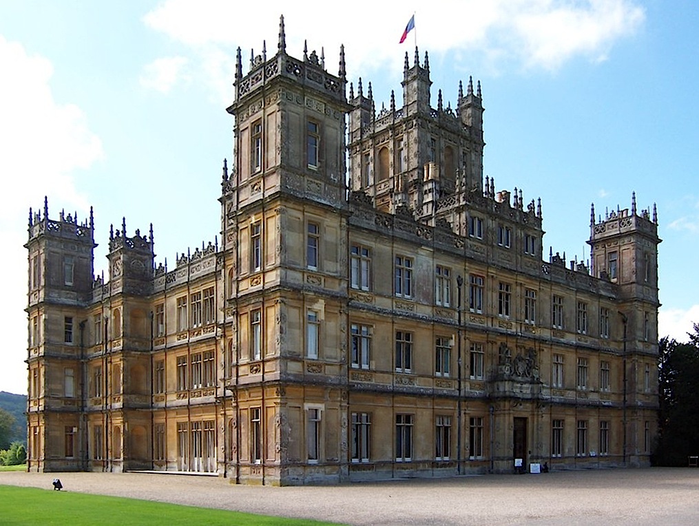 Highclere Castle is an impressive work of Jacobethan Revival Architecture. Outside of the UK this is known as Renaissance Revival Architecture of Neo Renaissance Architecture. 