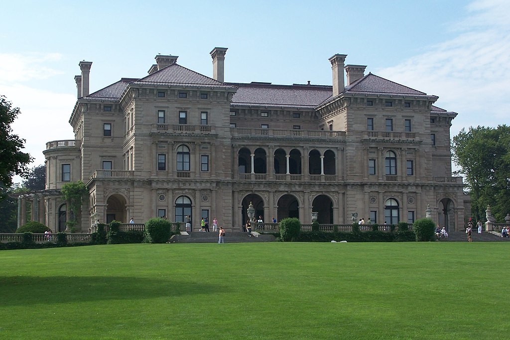 The Breakers is a Beaux Arts Style Mansion that is open to the Public in Newport Rhode Island. 