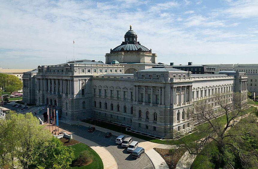 The Thomas Jefferson building is a massive structure located in the US capital, Washington DC. 