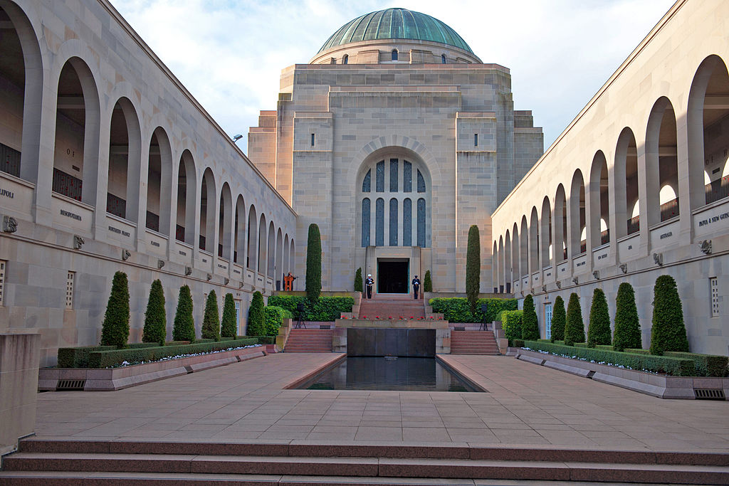 The Australian War Memorial is a great example of Art Deco Architecture