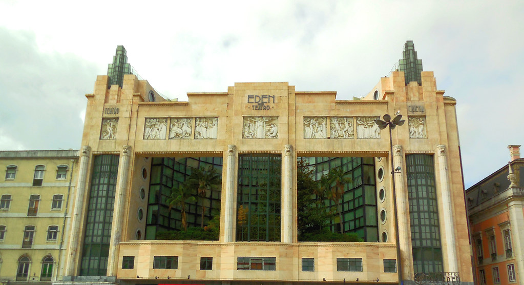 The Eden Theater is one of the Greatest Examples of Art Deco Architecture in Portugal