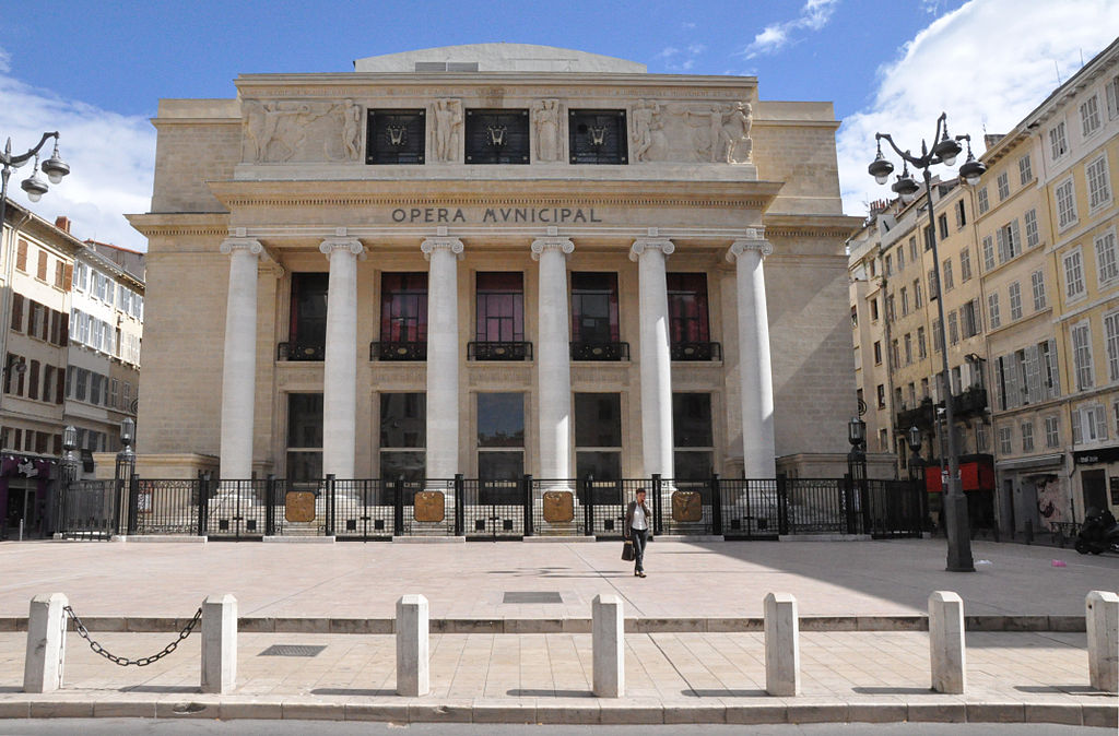 The Opera de Marseille is one of the city's greatest examples of Art Deco Architecture. 