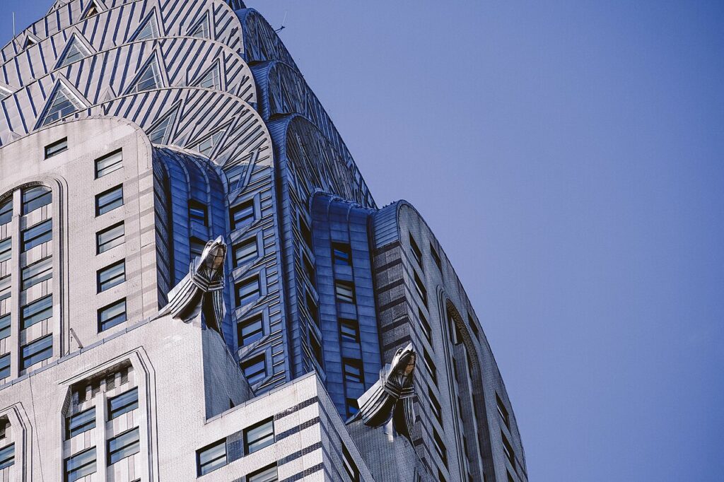 the Chrysler Building is one of the worlds greatest examples of Art Deco Architecture 