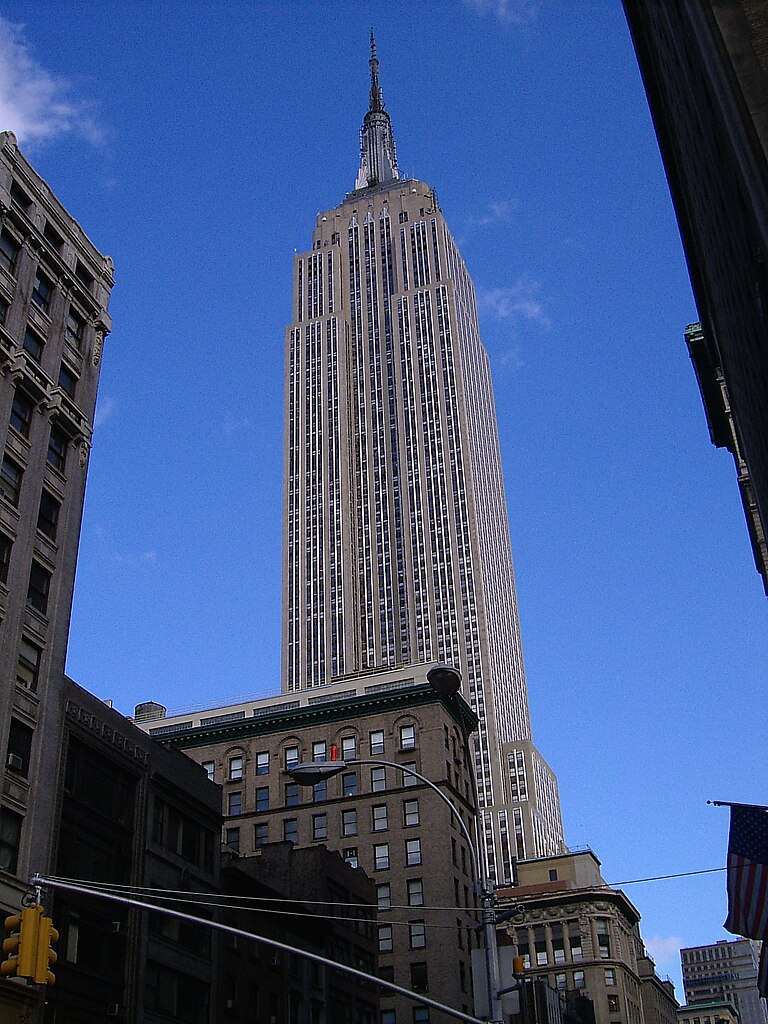 The Empire State Building is one of the World's greatest examples of Art Deco Architecture. 