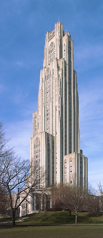 Art Deco Architecture is often blended with Gothic Revival Architecture