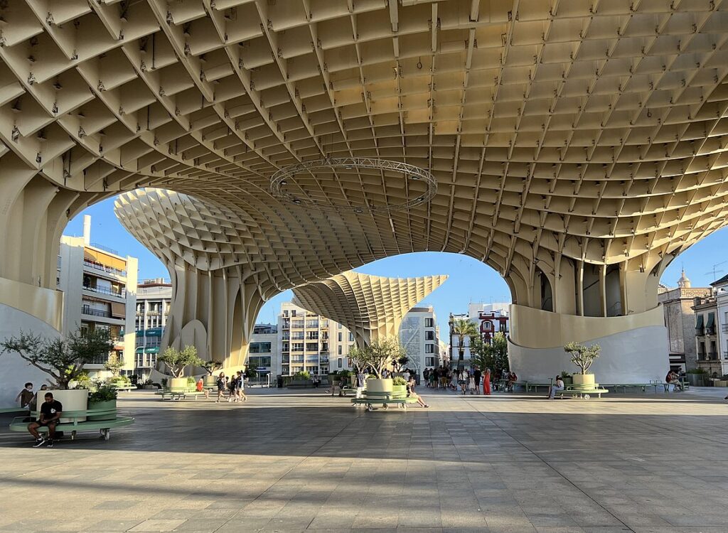 Las Setas one of several impressive modern architecture in Seville, 