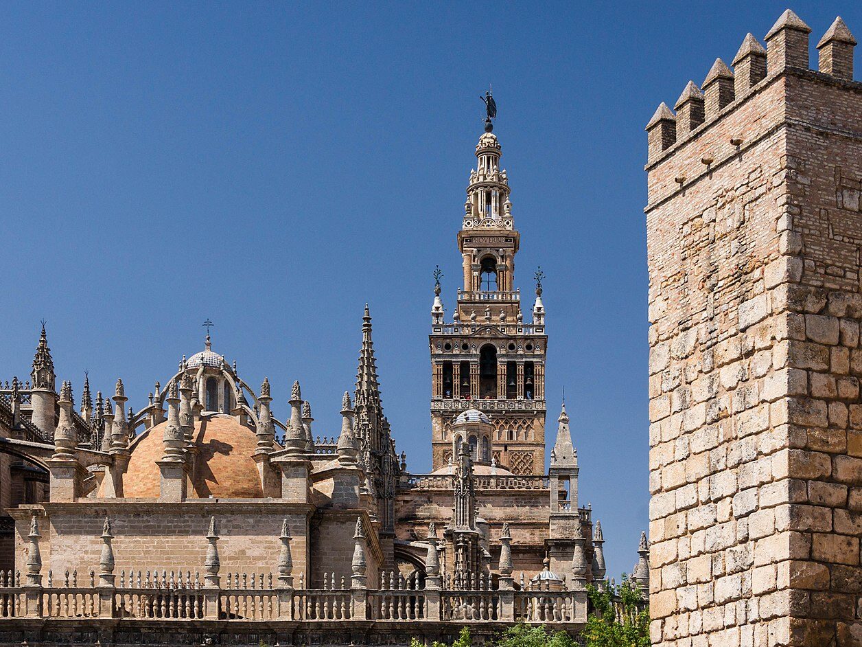 Seville Contains a blend of different architectural styles. 