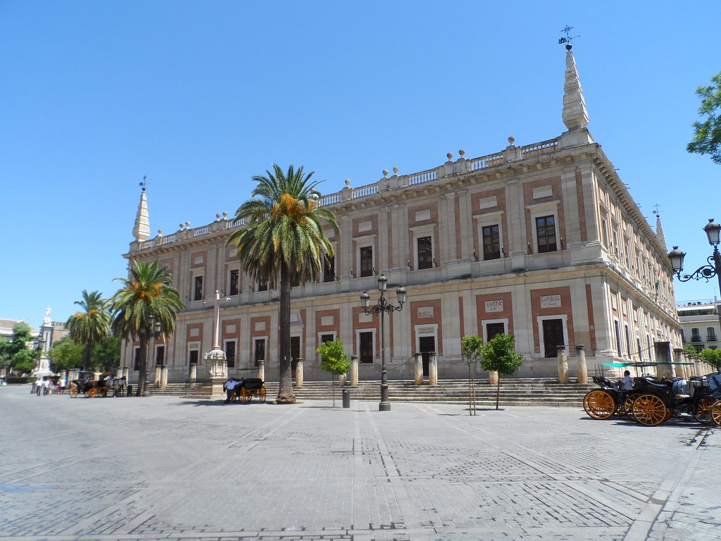 The archive of the indies is one of Seville's most historic works of architecture 