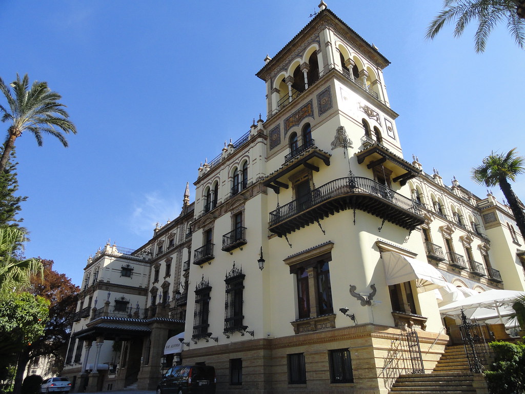 There are many great works of Mudejar Architecture in Seville, 