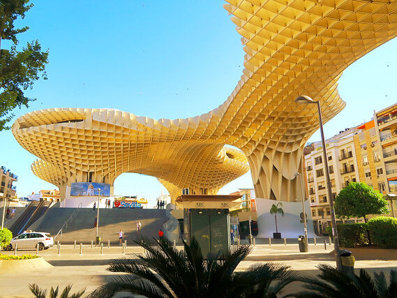 Las Setas is an example of Modern Architecture in Seville. 