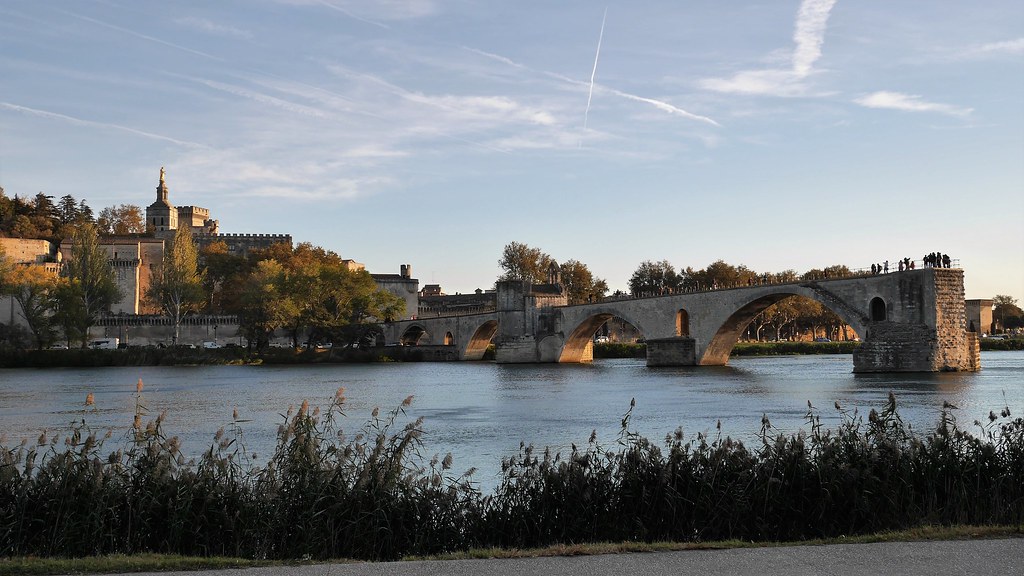 The Pont D’Avignon was once one of the longest bridges in the world. Today only a small portion of it remains. 