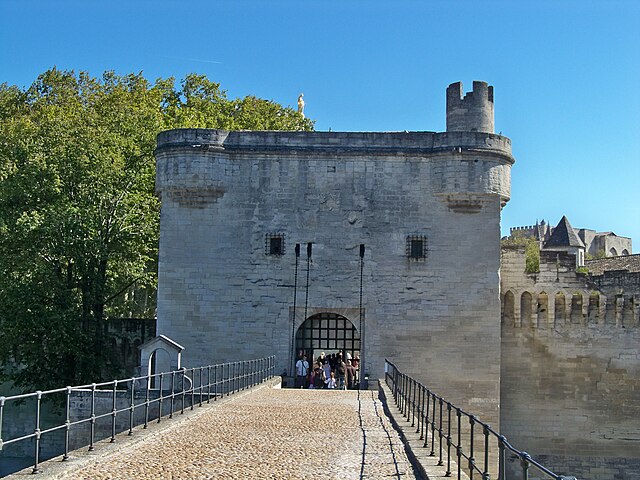 The Pond D'Avignon is a landmark that is well known throughout france. 