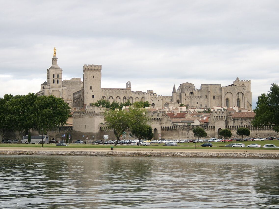 The Papal Palace of Avignon is the city's best work of Gothic Architecture. The building can be seen from all over Avignon. 