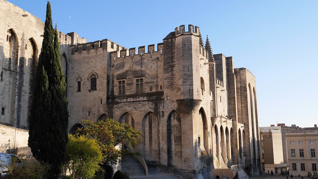 The Papal Palace of Avignon is one of Europe's greatest examples of Gothic Architecture. 