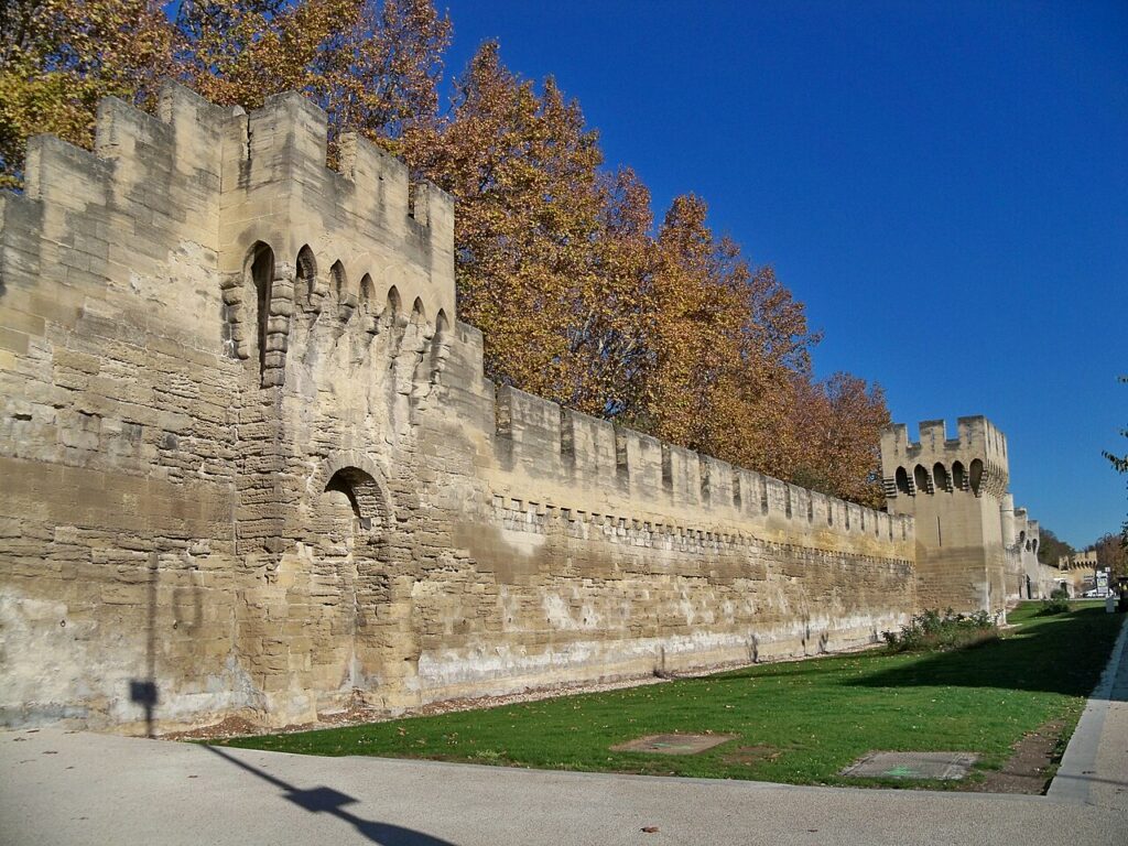 The Ramparts are one of several notable works of architecture in Avignon dating from the days of the Papacy. 