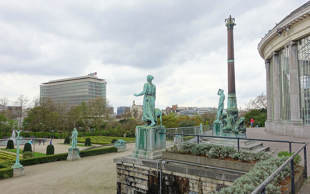 The Brussels Botanical Garden is one of many works of Beaux Arts Architecture in the city. 