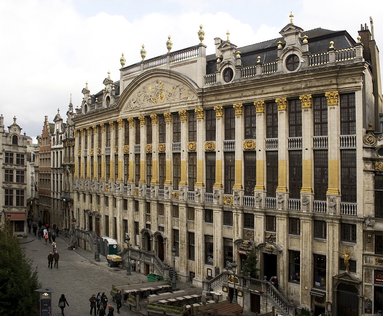 La Maison des Ducs de Brabant is a grand work of Baroque Architecture within Brussels' Grand Place. 